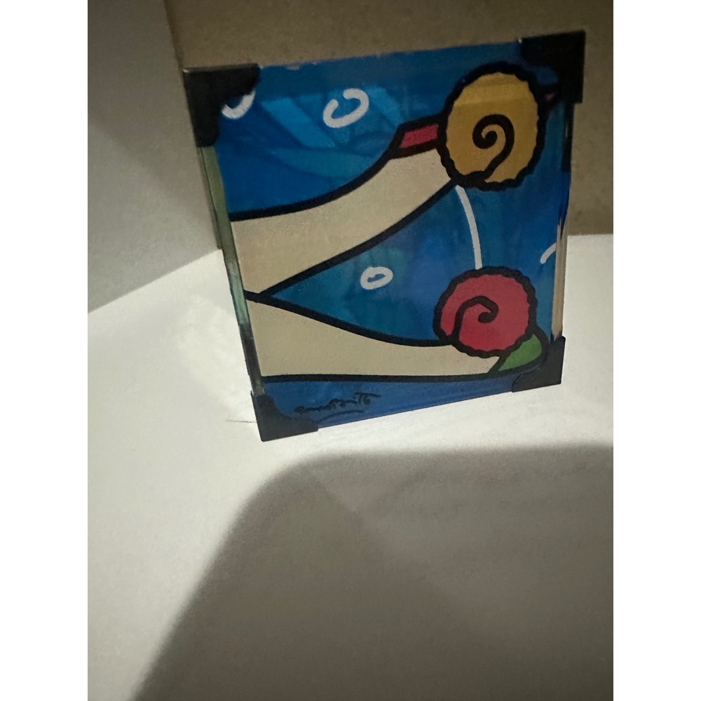 Disney Britto Tinkerbell Unique Cell Phone Holder Desk Organizer Votive Candle - Picture 5 of 5